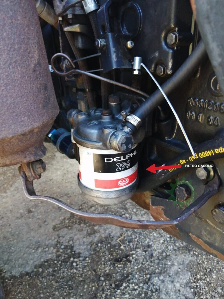 filtro gasolio trattore serie 21 Antonio Carraro