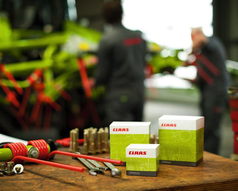 ricambi originali per mietitrebbie e trinciatrici Claas