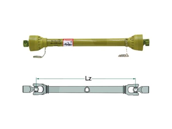 Giunto cardanico trattore categoria 6 Blueline 6x1000