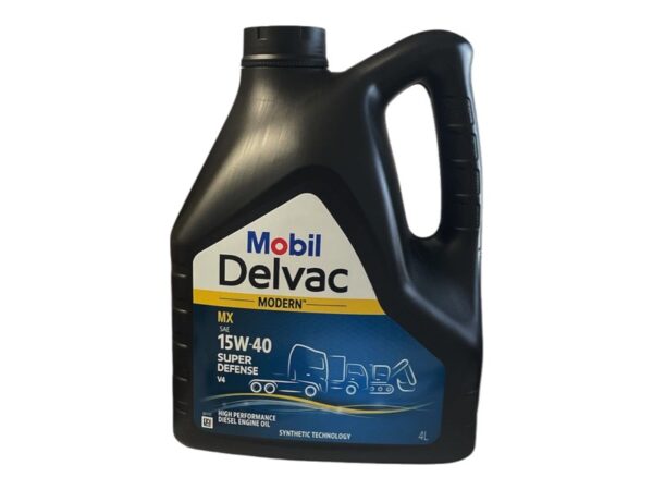 Mobil 15w40 Delvac MX olio motore 4 Litri