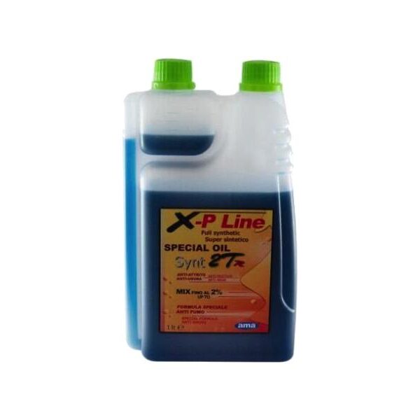 Olio-miscela-2t-con-dosatore-ama-90700 Olio miscela 2t sintetico con dosatore 1 litro
