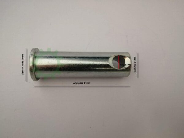 Perno attacco attrezzi diametro 24mm Antonio Carraro 32021815