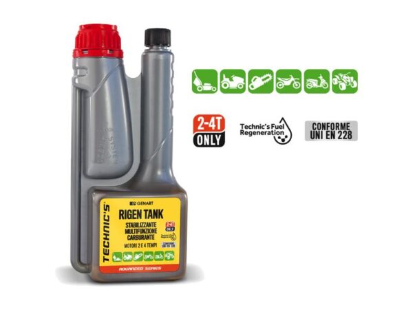 Stabilizzatore di benzina per motori 2 e 4 tempi