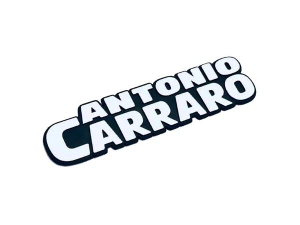 Targa adesiva per trattori Antonio Carraro dalla serie 15 alla 24