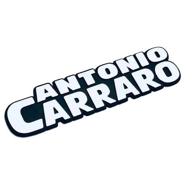 Targa adesiva per trattori Antonio Carraro dalla serie 15 alla 24