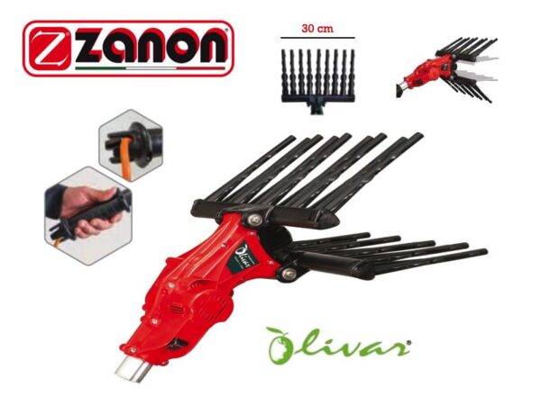 Abbacchiatore per olive Zanon OLIVAR AL200 asta in alluminio