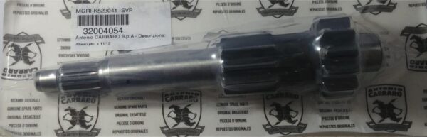 Albero PTO Z 11/12 per trattori Antonio Carraro serie ERGIT