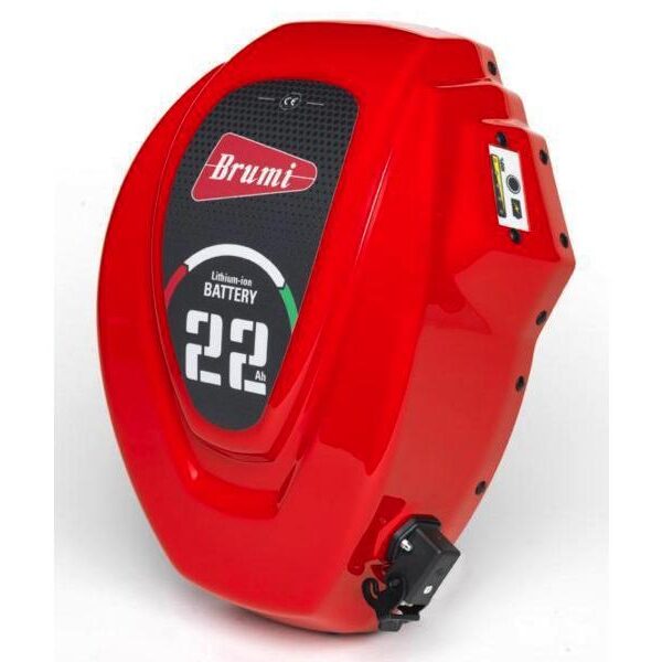 batteria-per-abbacchiatore-brumi-12V-22Ah Batteria per abbacchiatore BRUMI con zaino ergonomico 12V 22Ah