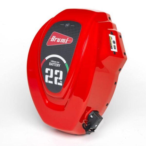 Batteria per abbacchiatore BRUMI con zaino ergonomico 12V 22Ah