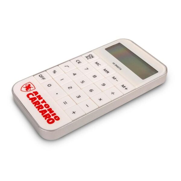 Calcolatrice tascabile Antonio Carraro a 10 cifre in ABS