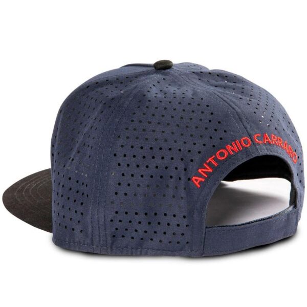 Cappellino personalizzato Antonio Carraro colore blu con ricamo