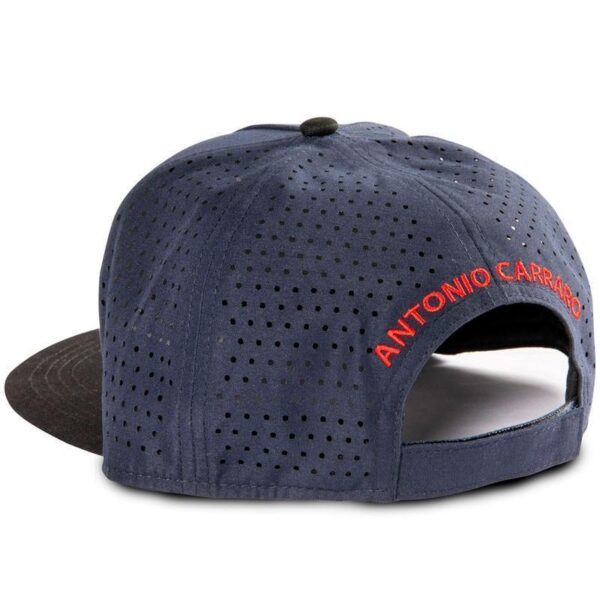 Cappellino personalizzato Antonio Carraro colore blu con ricamo