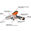 Potatore a batteria professionale Stihl GTA 26