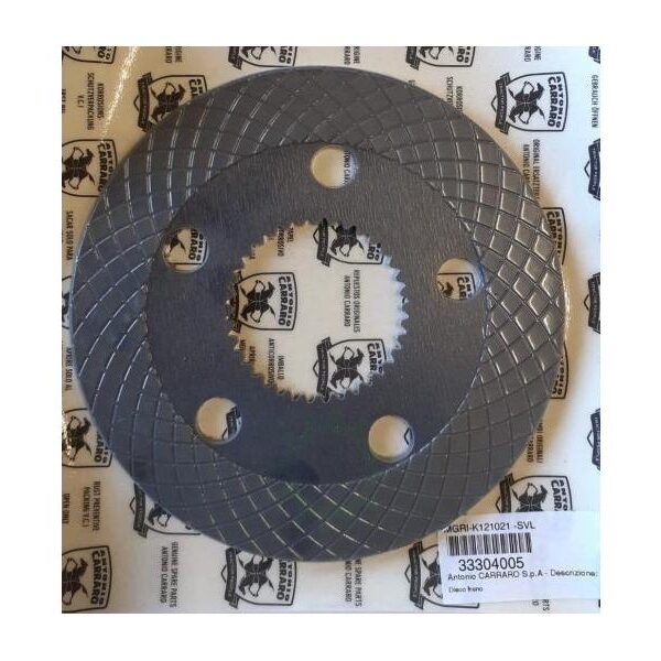 disco-freno-Antonio-Carraro-33304005 Disco freno ferodo per trattori Antonio Carraro Codice 33304005