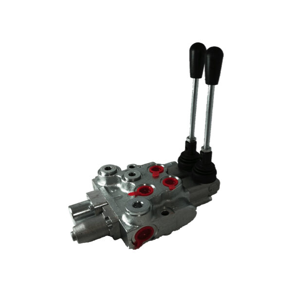 distributore-idraulico-per-trattore-con-due-leve Distributore idraulico per trattore a 2 leve con filettatura 3/8