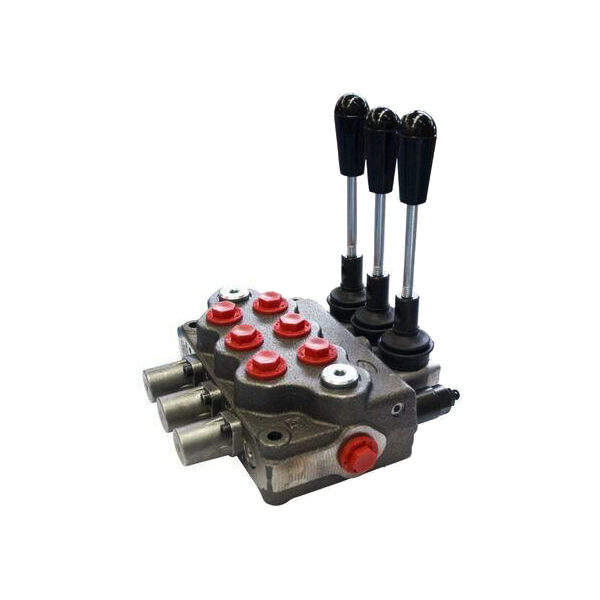 distributore-olio-idraulico-a-tre-leve Distributore olio idraulico a 3 leve con filettatura 3/8