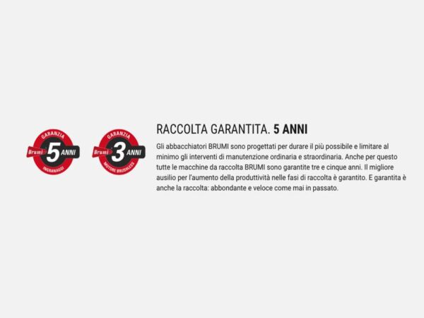 Abbacchiatore olive a batteria ZENIT 36V BRUMI con STEP-UP 12/36V