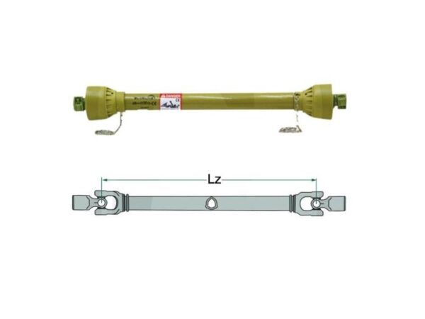 Giunto cardanico categoria 4 Blueline 4x1000