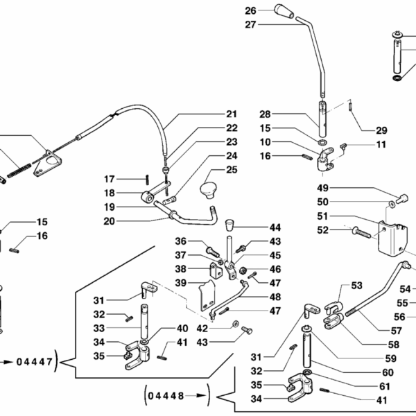 image-0-e1740672033684 C05-0010 ESPLOSO COMANDI BLOCCAGGIO DIFFERENZIALE E DISINNESTO TRAZIONE