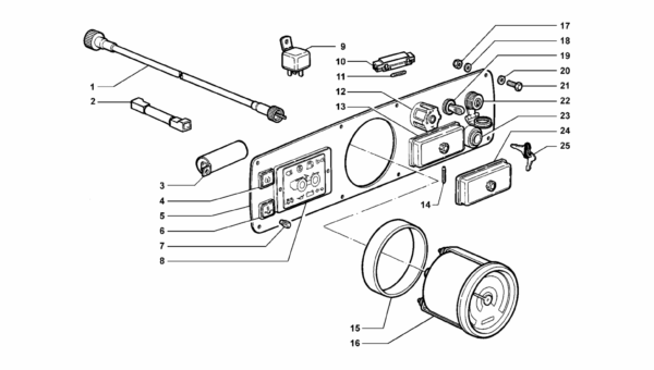 F04-0010 ESPLOSO STRUMENTAZIONE