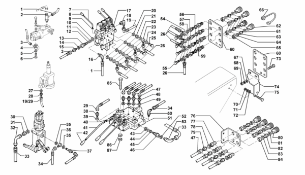 D05-0040 ESPLOSO PRESE IDRAULICHE CON SFORZO CONTROLLATO