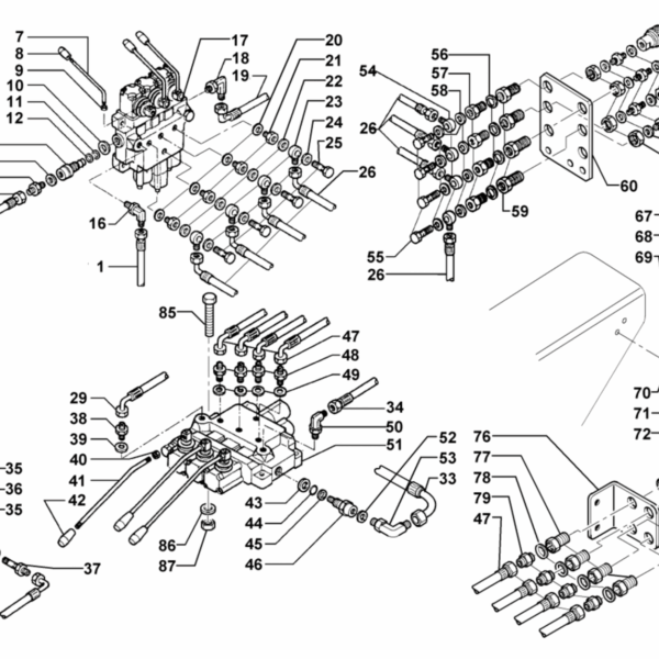 D05-0040 ESPLOSO PRESE IDRAULICHE CON SFORZO CONTROLLATO