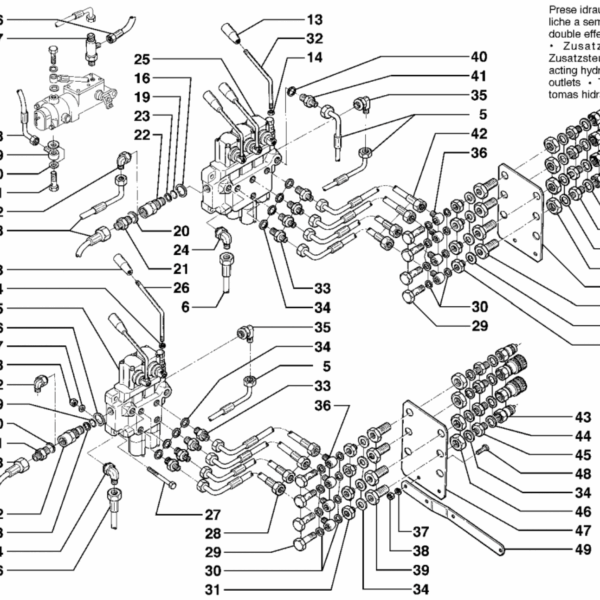 D05-0030 ESPLOSO PRESE IDRAULICHE CON SFORZO CONTROLLATO