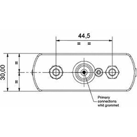 luce targa trattore universale AMA fanale targa universale