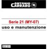 Manuale serie 21 (MY-07) uso e manutenzione