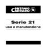 Manuale uso e manutenzione serie 21
