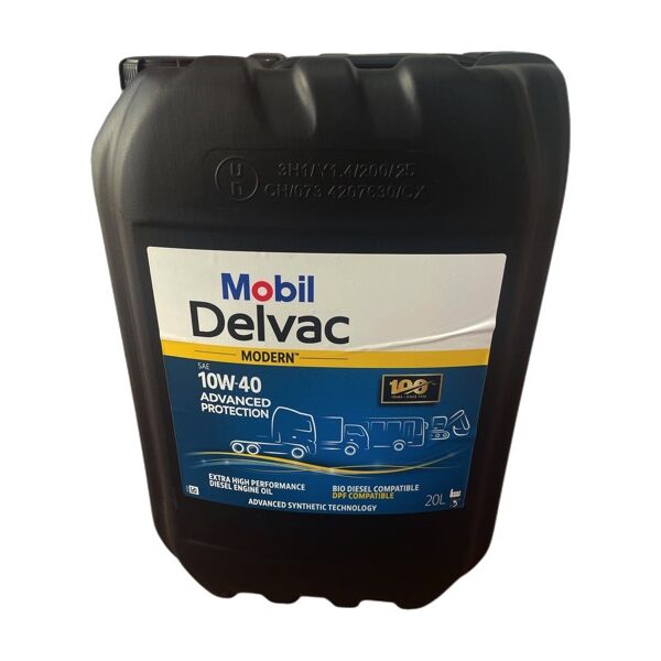 mobil-delvac-10w40-olio-per-motore-1 Mobil delvac 10w40 XHP EXTRA olio per motore bidoncino da 20 Litri