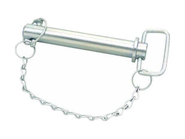 Perno traino trattore 28mm con spina e catena AMA
