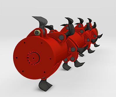 Trincia per trattore Maschio CORAZZA per erba e sarmenti fino a 10cm
