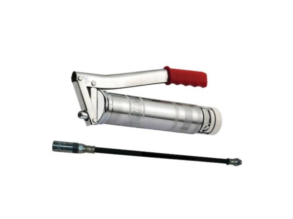 Siringa per grasso manuale in kit con cartuccia e testina a 4 griffe