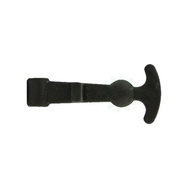 Tirante in gomma universale per cofano trattore corto 120mm