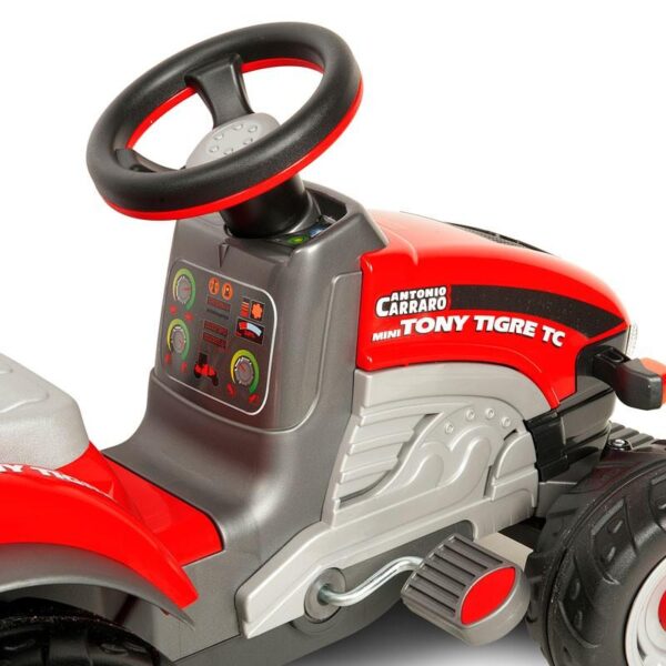 Trattore a pedali con rimorchio per bambini Peg Perego Antonio Carraro