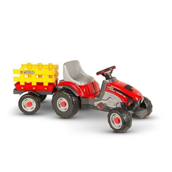 Trattore a pedali con rimorchio per bambini Peg Perego Antonio Carraro