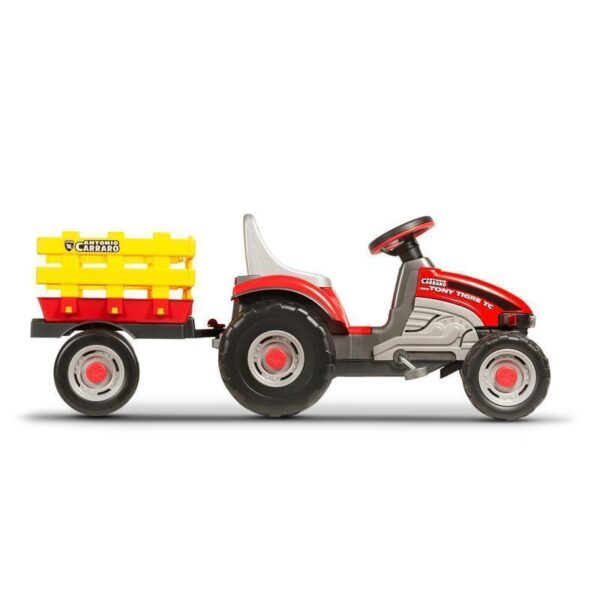 Trattore a pedali con rimorchio per bambini Peg Perego Antonio Carraro