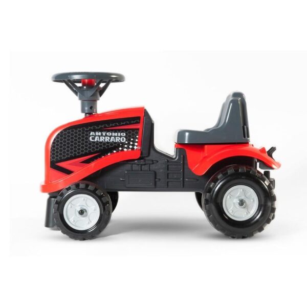 Trattore cavalcabile con rimorchio per bambini Antonio Carraro