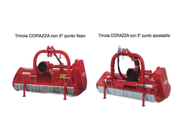 Trincia per trattore Maschio CORAZZA per erba e sarmenti fino a 10cm