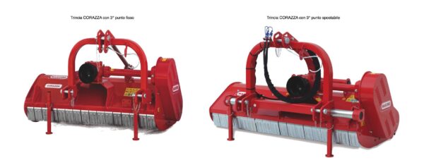 Trincia per trattore Maschio CORAZZA per erba e sarmenti fino a 10cm