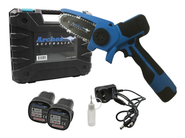 Troncarami a batteria per potatura ARCHER per tagli fino a 100mm