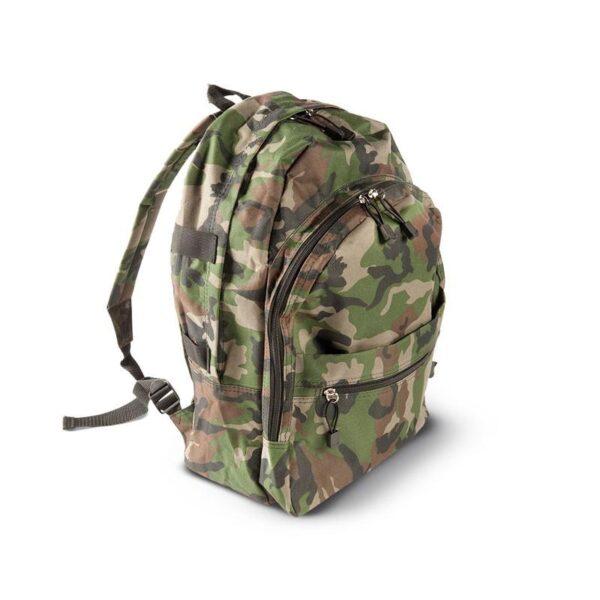 Zaino camouflage piccolo con logo Antonio Carraro ideale per il trekking